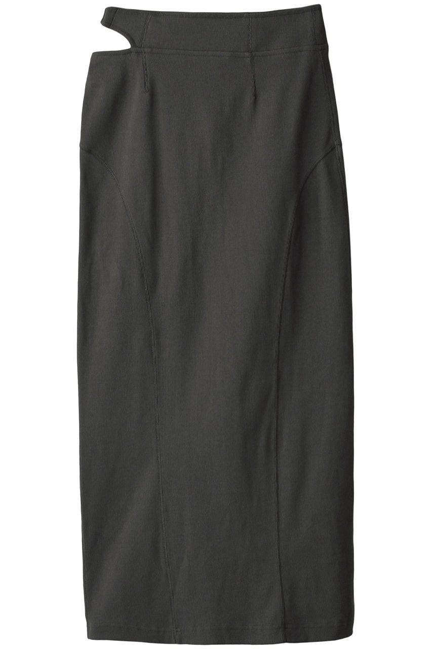 MAISON SPECIAL サイドホールタイトスカート (C.GRY(チャコールグレー), FREE) メゾンスペシャル ELLE SHOP