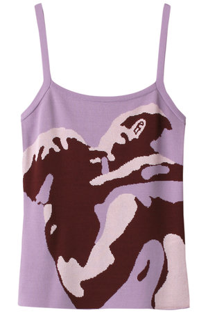 メゾンスペシャル/MAISON SPECIALのkissニットキャミソール(110100/110101)