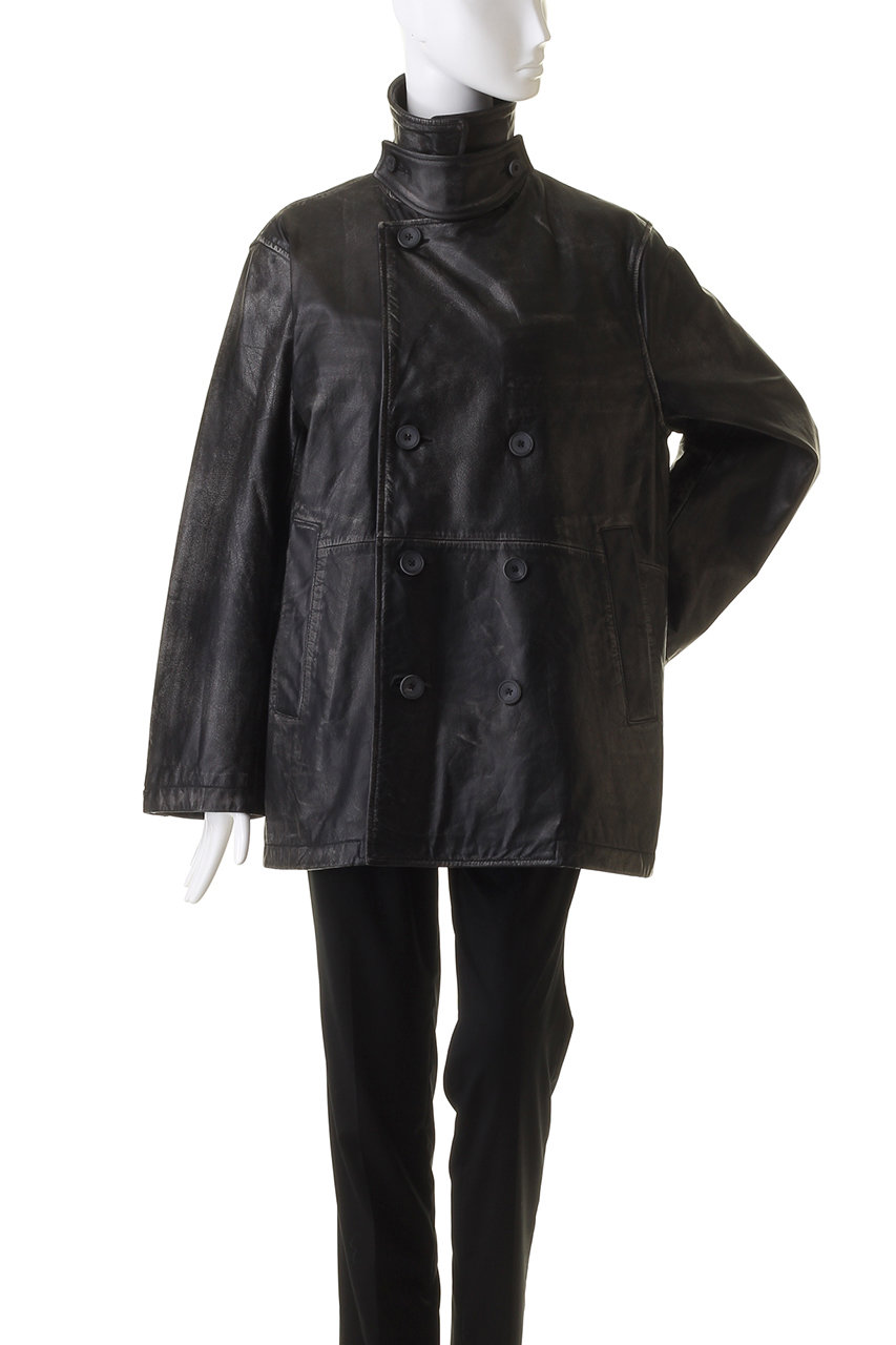 MARNI SPECIAL 長けりゃ 黒 レザーコート