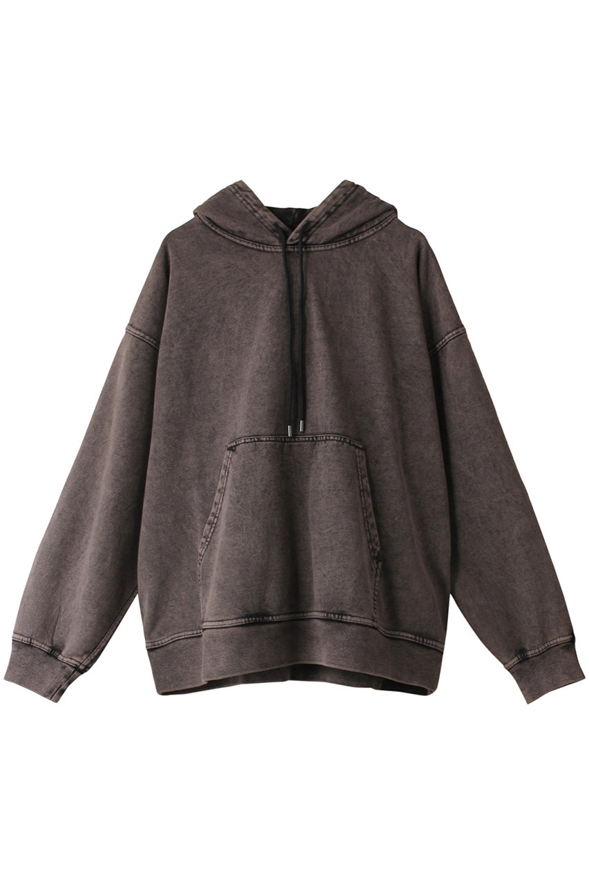 メゾンスペシャル/MAISON SPECIALの【UNISEX】ケミカルオーバーダイヘビースウェットプライムオーバーHOODY(BRN(ブラウン)/11232411322)