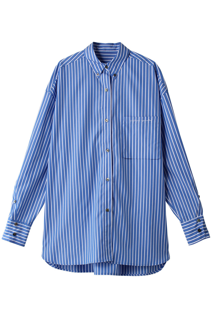  MAISON SPECIAL 2WAYオーバーシャツ (BLU(ブルー) FREE) メゾンスペシャル ELLE SHOP