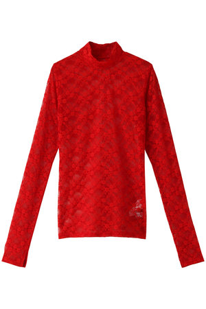 メゾンスペシャル/MAISON SPECIALのレースタートルトップス(110100/110103)