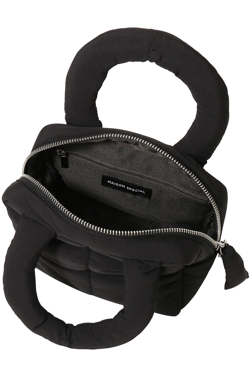 MAISON SPECIAL(メゾンスペシャル)｜ピローボストン/BLK(ブラック) の  