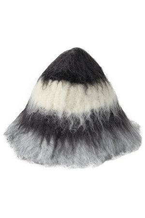 メゾンスペシャル/MAISON SPECIALのマルチボーダーニットハット(140200/140201)