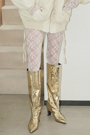 メゾンスペシャル/MAISON SPECIALのレースタイツ(140700/140703)