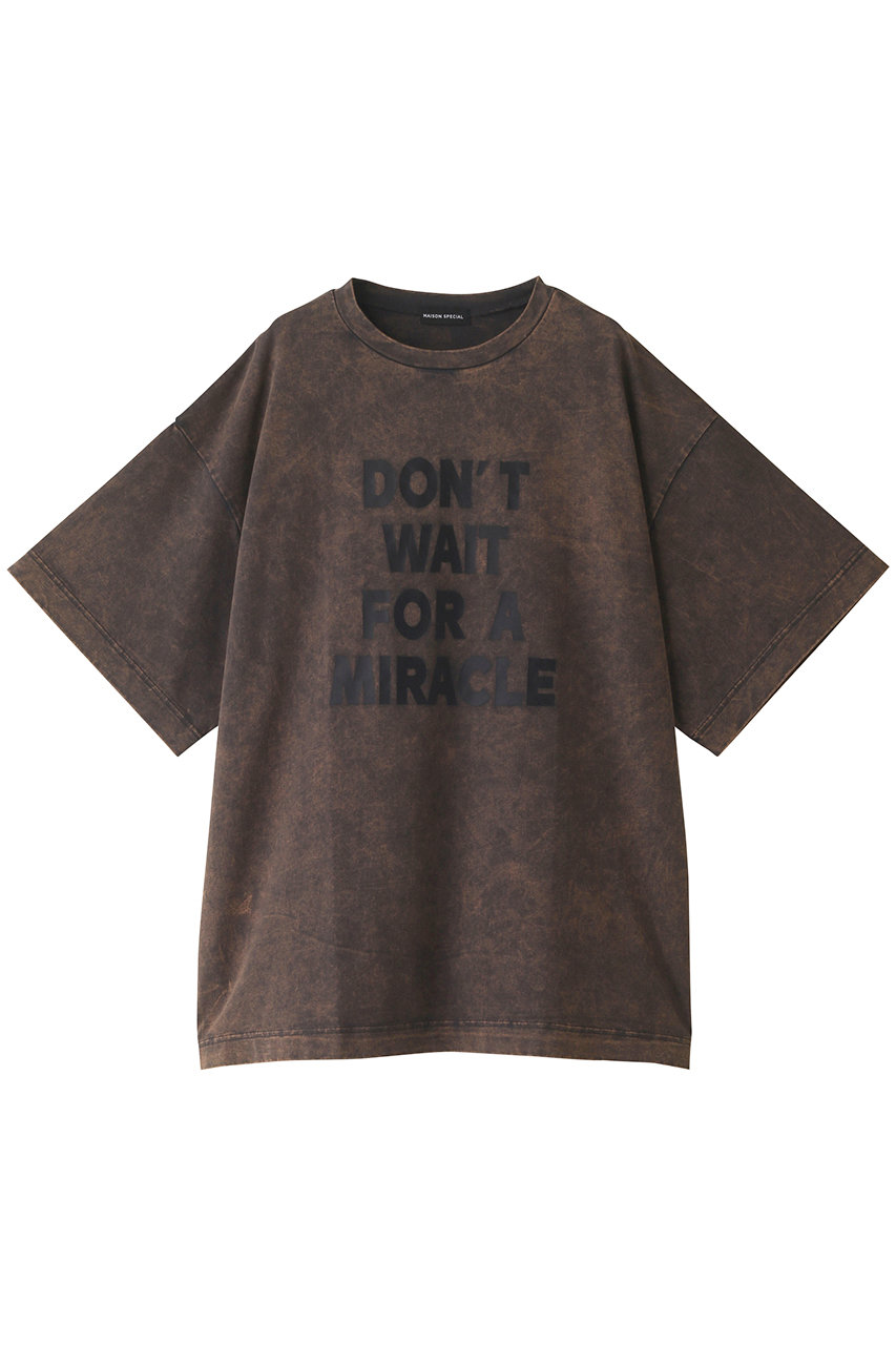 Miracle Over T-shirt/ミラクルオーバーTシャツ【MAISON SPECIAL 