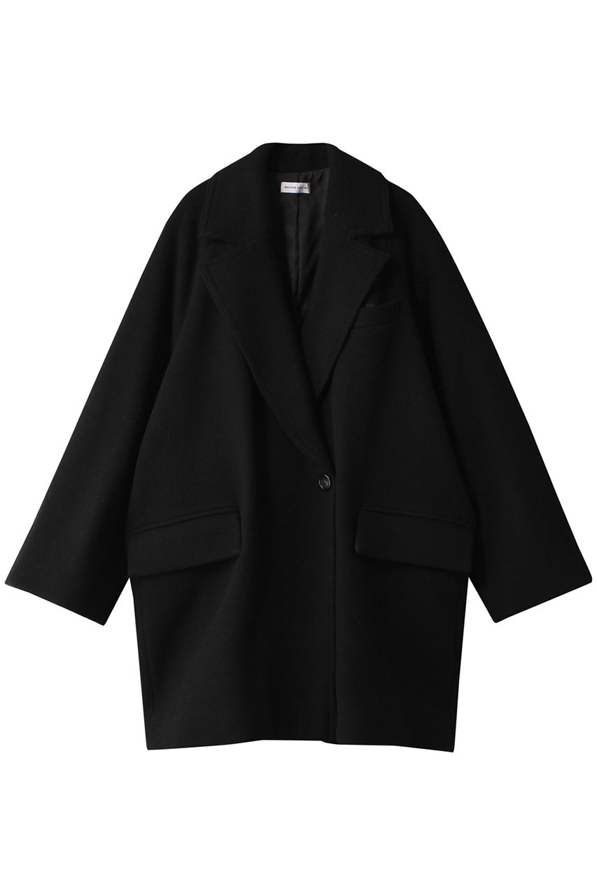 MAISON SPECIAL スーパー140ルーズジャケットコート (BLK(ブラック), FREE) メゾンスペシャル ELLE SHOP