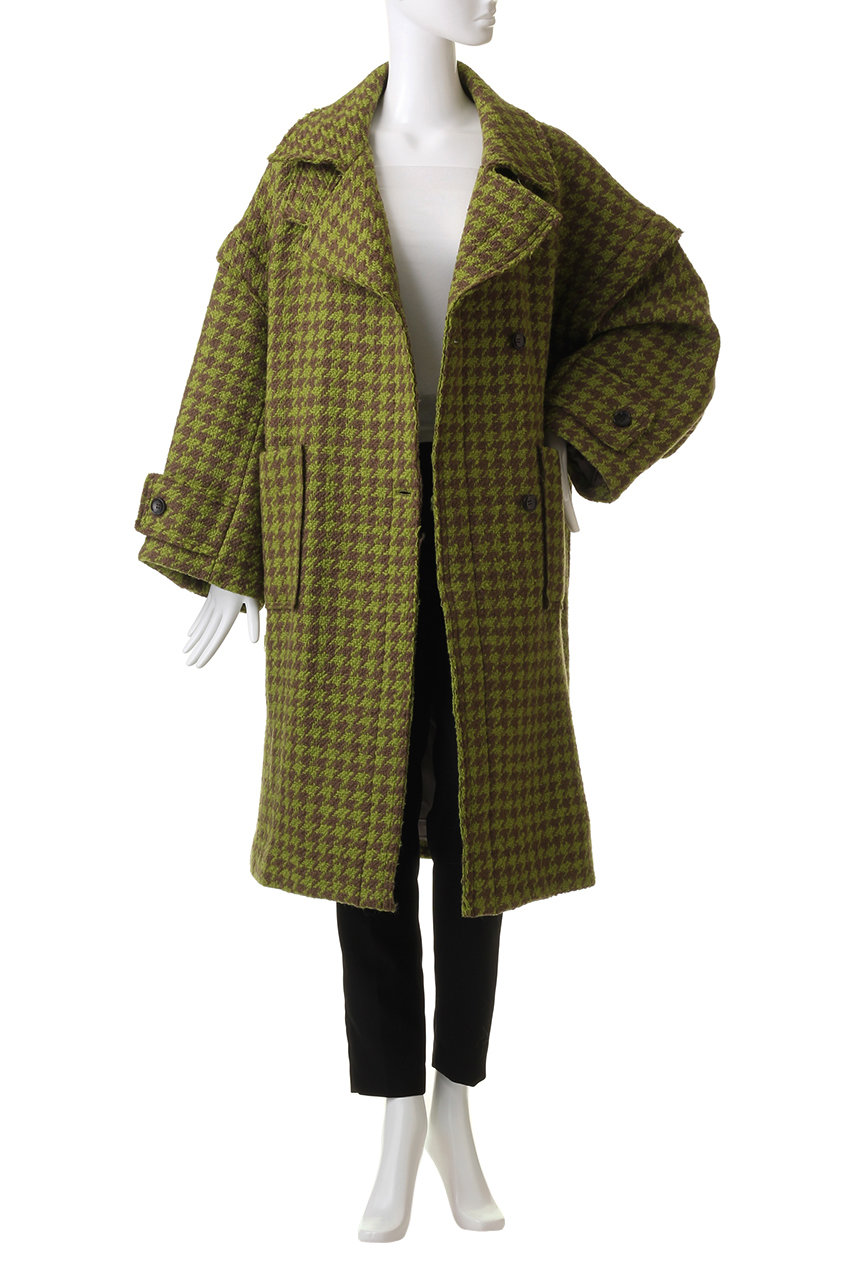 maison special Cut-off Tweed Overcoat定価¥49500-