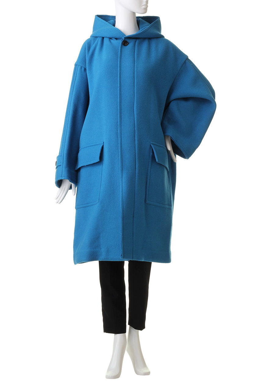8,316円【Maison Special】 Hood Overcoat ブルー