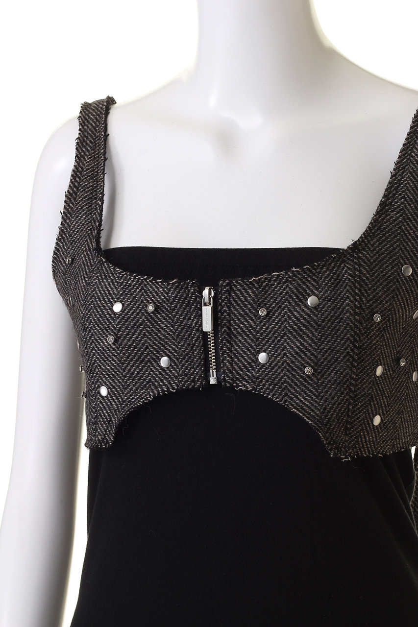 MAISON SPECIAL(メゾンスペシャル)｜Studded Bustier/スタッズビスチェ