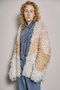 Bicolor Loop Shaggy Knit Cardigan/ループシャギーバイカラーニットカーディガン メゾンスペシャル/MAISON SPECIAL