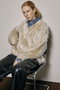 2way V-neck Shaggy Knit Wear/2WAY Vネックシャギーニット メゾンスペシャル/MAISON SPECIAL