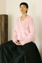 2way V-neck Shaggy Knit Wear/2WAY Vネックシャギーニット メゾンスペシャル/MAISON SPECIAL