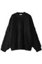 Shaggy Knit Pullover /シャギーニットプルオーバー メゾンスペシャル/MAISON SPECIAL BLK(ブラック)