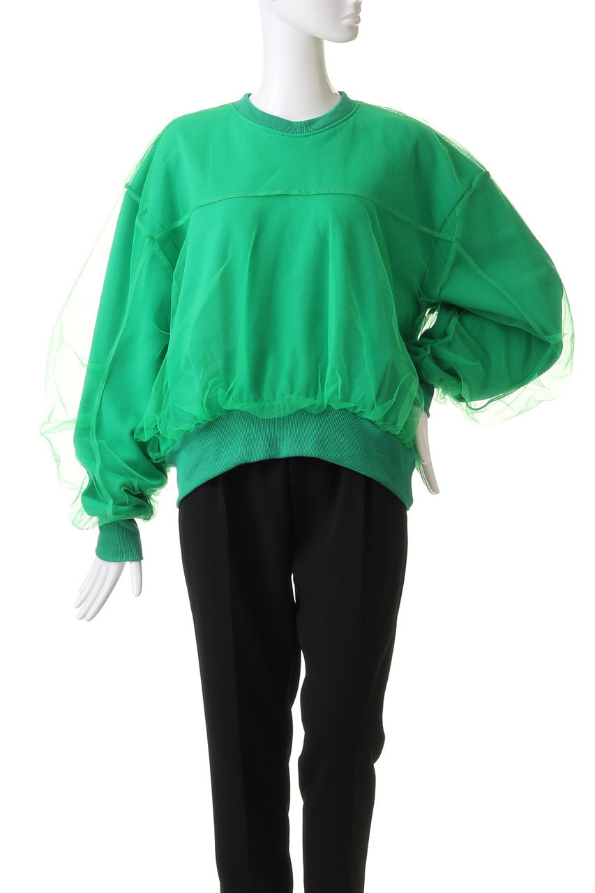 Tulle Combination Sweatshirt/チュールコンビスウェット