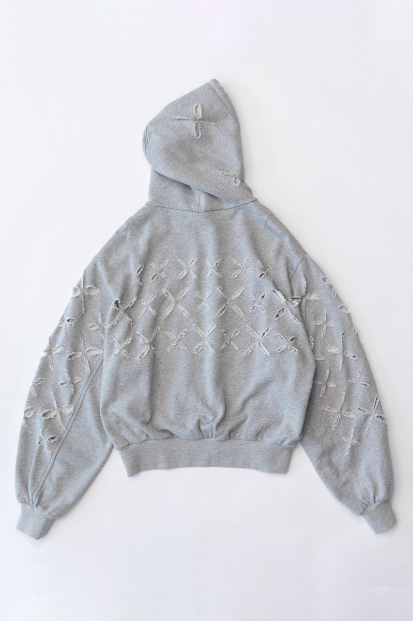 MAISON SPECIAL(メゾンスペシャル)｜Slash Cut Design Sweat Hoodie