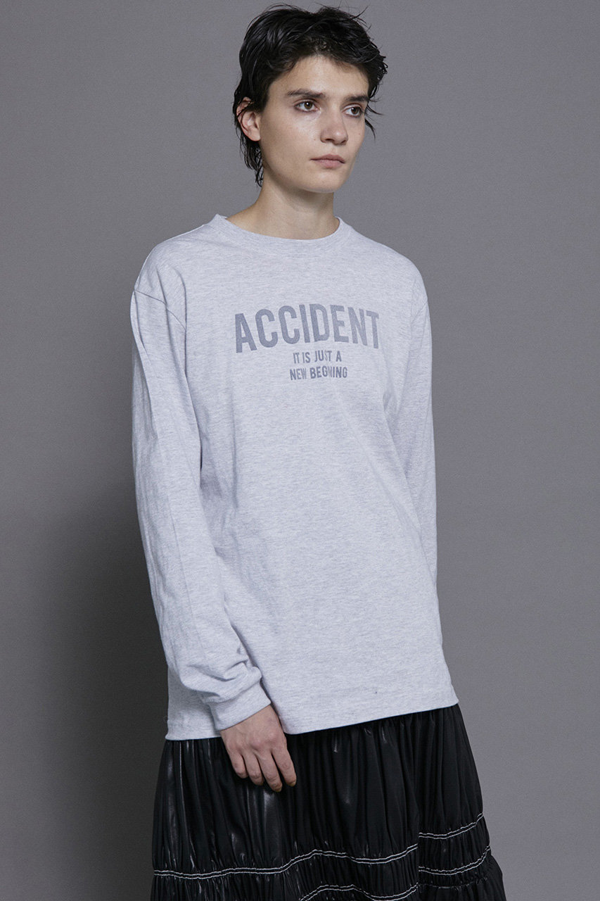 MAISON SPECIAL(メゾンスペシャル)｜ACCIDENT Handouted Long Sleeve T