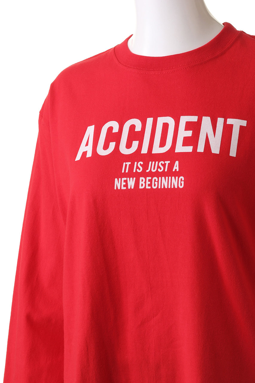 MAISON SPECIAL(メゾンスペシャル)｜ACCIDENT Handouted Long Sleeve T