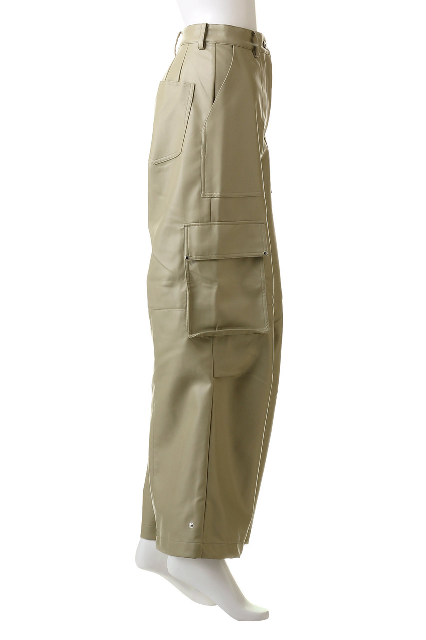 Synthetic Leather Cargo Pants/フェイクレザーカーゴパンツ