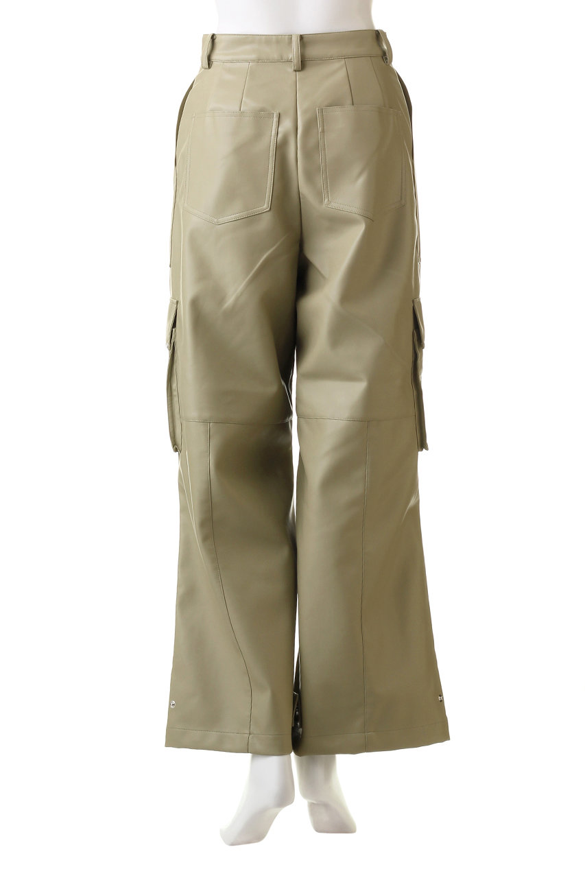 Synthetic Leather Cargo Pants/フェイクレザーカーゴパンツ