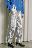 Synthetic Leather Cargo Pants/フェイクレザーカーゴパンツ