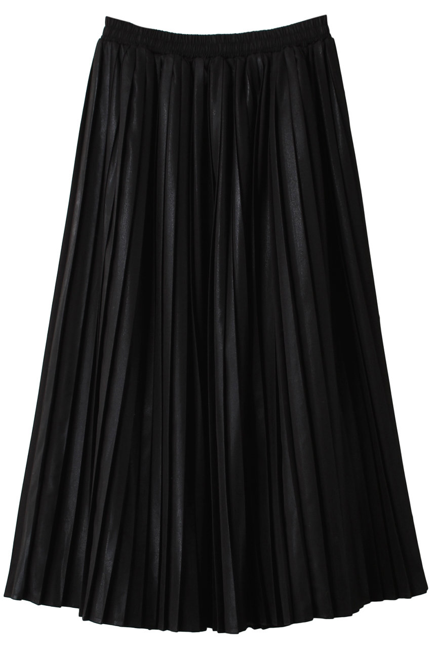 メゾンスペシャル/MAISON SPECIALのFoil Pleated Skirt/箔プリーツスカート(BLK(ブラック)/21232515308)