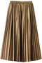 Foil Pleated Skirt/箔プリーツスカート メゾンスペシャル/MAISON SPECIAL GLD(ゴールド)