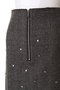 Studded Asymmetric Skirt/スタッズアシンメトリースカート メゾンスペシャル/MAISON SPECIAL