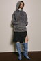 Studded Asymmetric Skirt/スタッズアシンメトリースカート メゾンスペシャル/MAISON SPECIAL