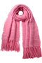 Shaggy knit Muffler/シャギーニットマフラー メゾンスペシャル/MAISON SPECIAL PNK(ピンク)