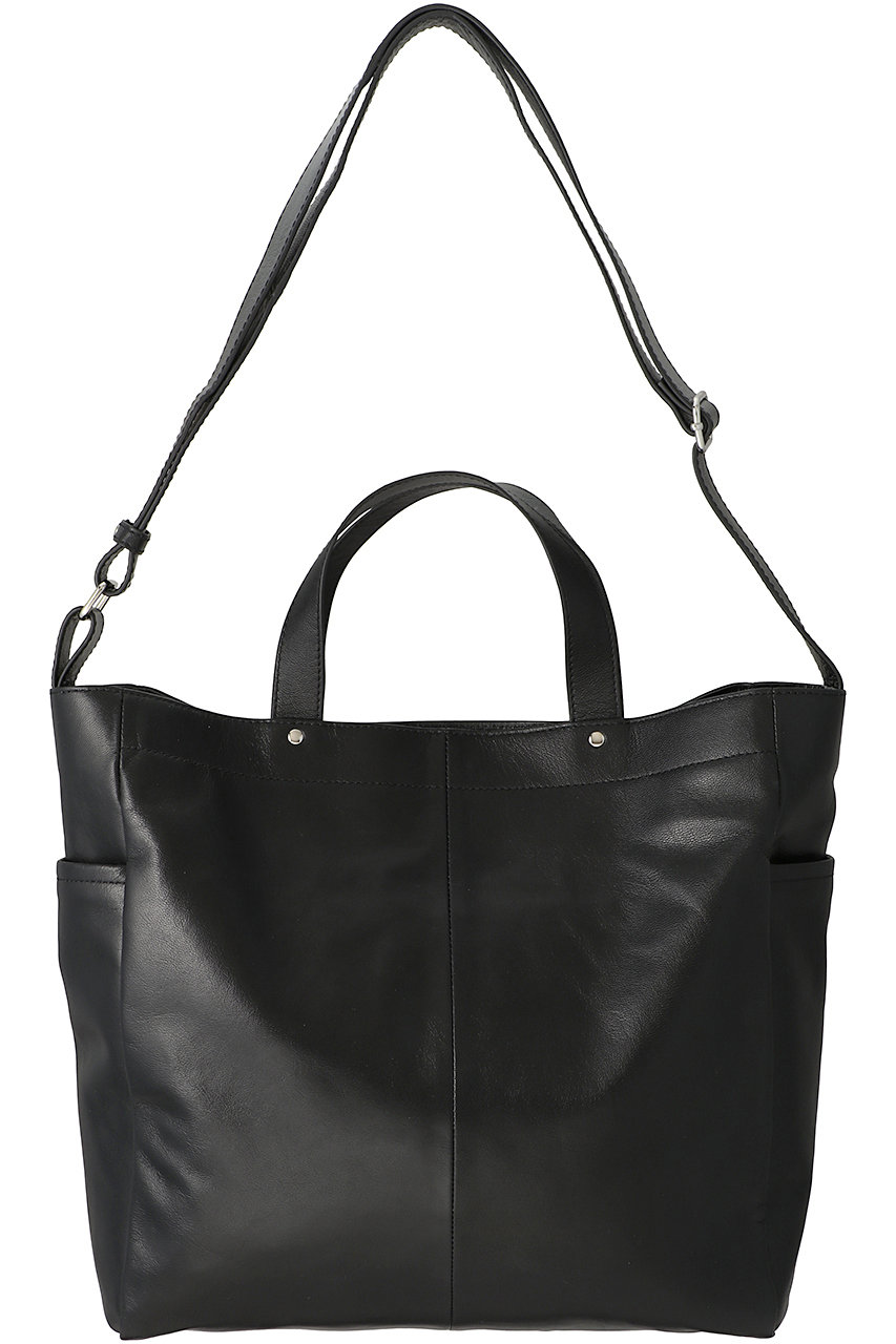 MAISON SPECIAL 【UNISEX】ゴートレザーショルダートートバック (BLK(ブラック), FREE) メゾンスペシャル ELLE SHOP MAISON SPECIAL 【UNISEX】ゴートレザーショルダートートバック (BLK(ブラック), FREE) メゾンスペシャル ELLE SHOP