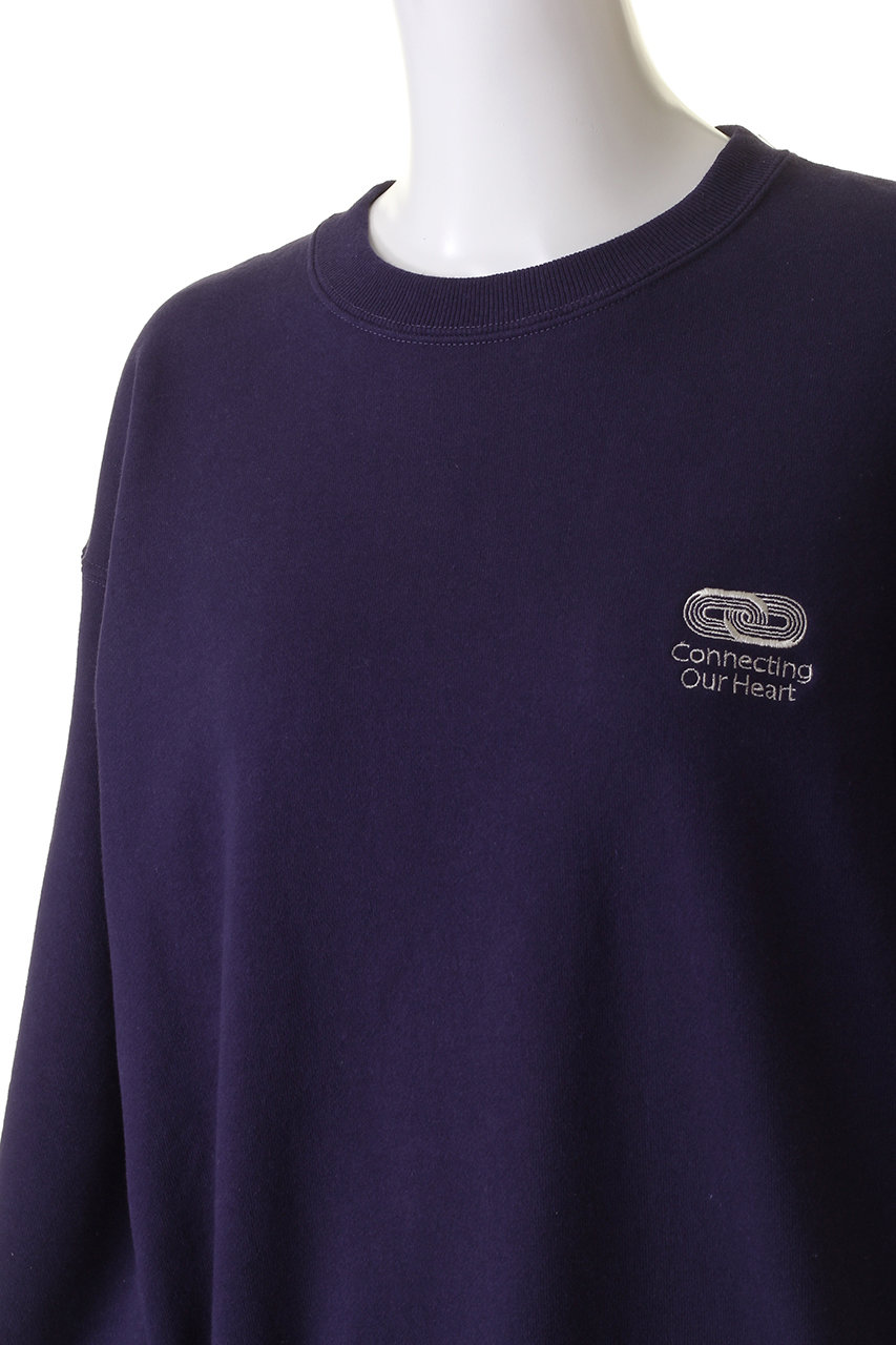 UNISEX》Flower Embroidery Heavy-Weight Pigment Sweat Prime