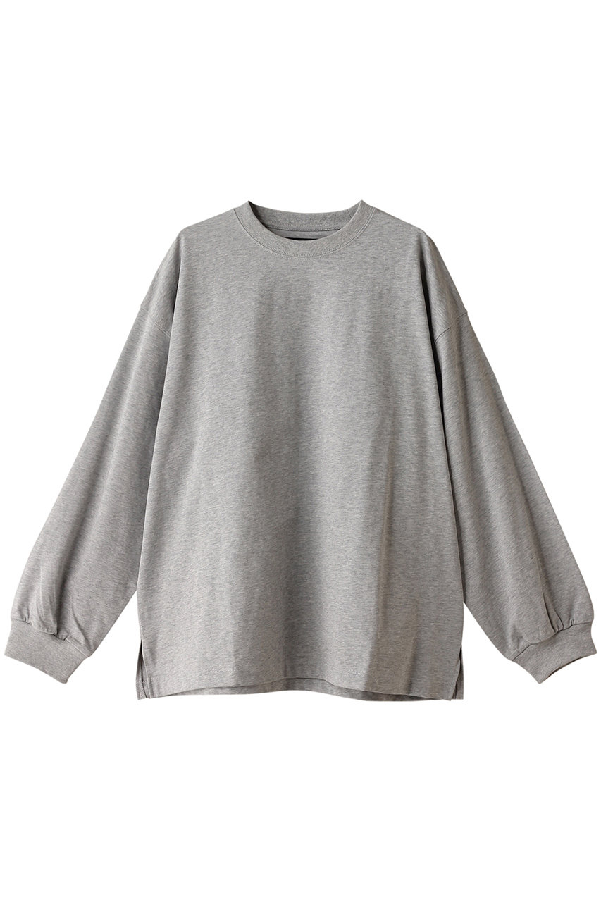 MAISON SPECIAL 【UNISEX】プライムオーバーロンT (GRY(グレー), 0) メゾンスペシャル ELLE SHOP