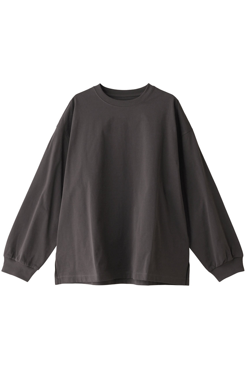 MAISON SPECIAL 【UNISEX】プライムオーバーロンT (C.GRY(チャコールグレー), 0) メゾンスペシャル ELLE SHOP