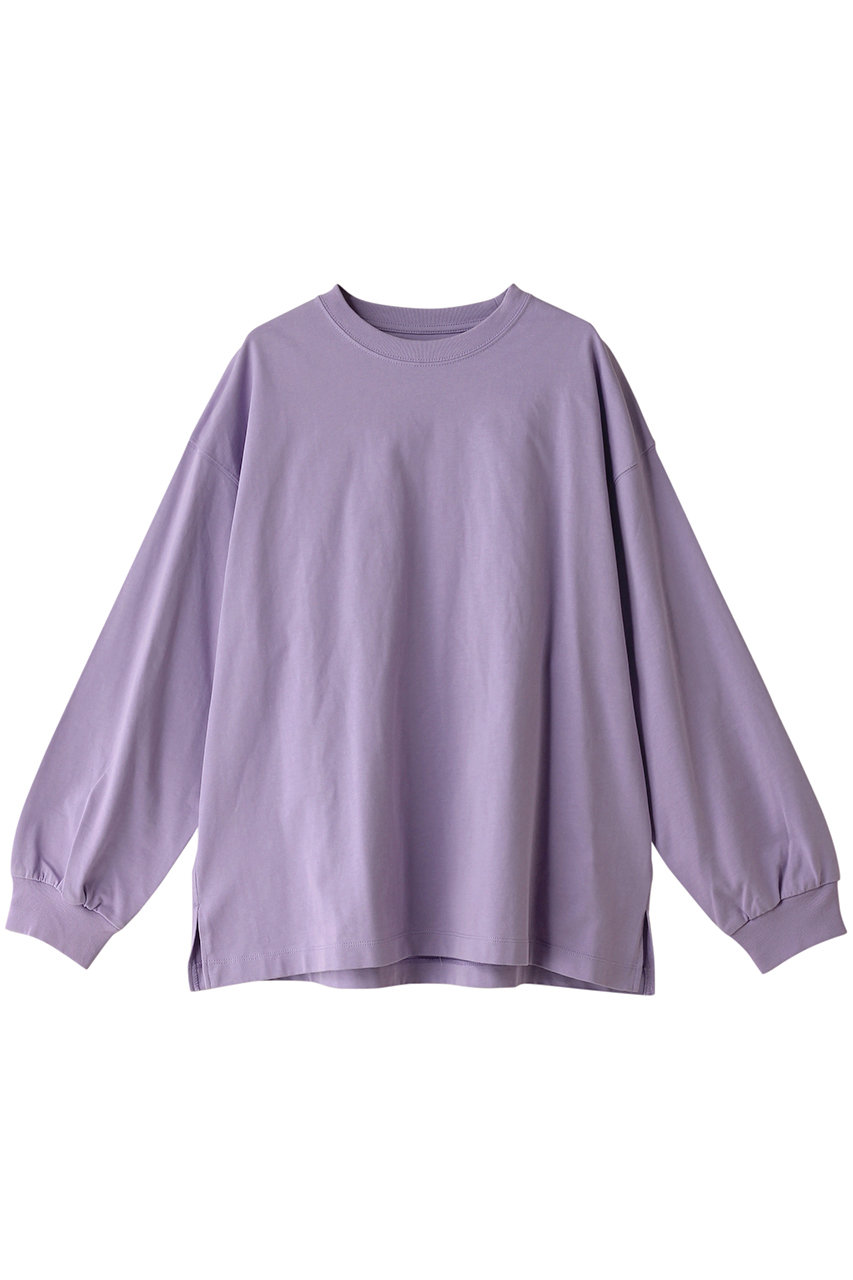 MAISON SPECIAL 【UNISEX】プライムオーバーロンT (PPL(パープル), 0) メゾンスペシャル ELLE SHOP