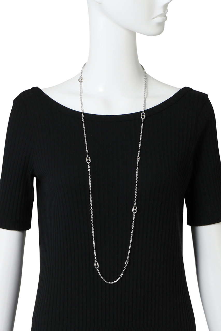 ステンレスロングネックレス【MAISON SPECIAL/メゾンスペシャル】 Long Chain Choker