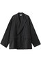 【UNISEX】プライムオーバーテーラードピークドラペルWジャケット メゾンスペシャル/MAISON SPECIAL D.BLK(ブラック)