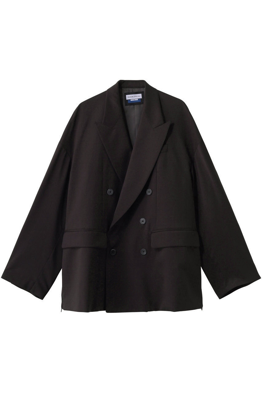 メゾンスペシャル/MAISON SPECIALの【UNISEX】プライムオーバーテーラードピークドラペルWジャケット(MLT1(マルチカラー)/11241111209)