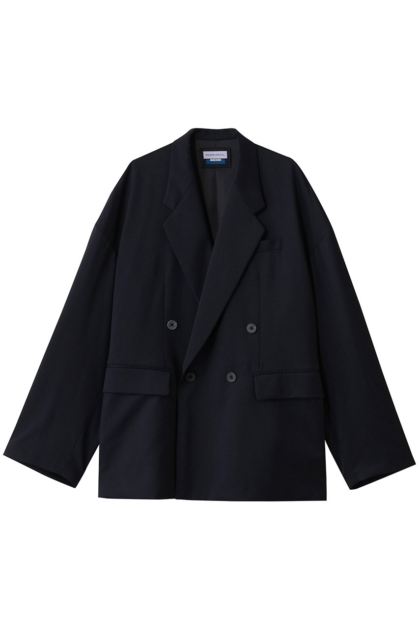 メゾンスペシャル/MAISON SPECIALの【UNISEX】プライムオーバーテーラードＷジャケット(NVY(ネイビー)/11241111210)