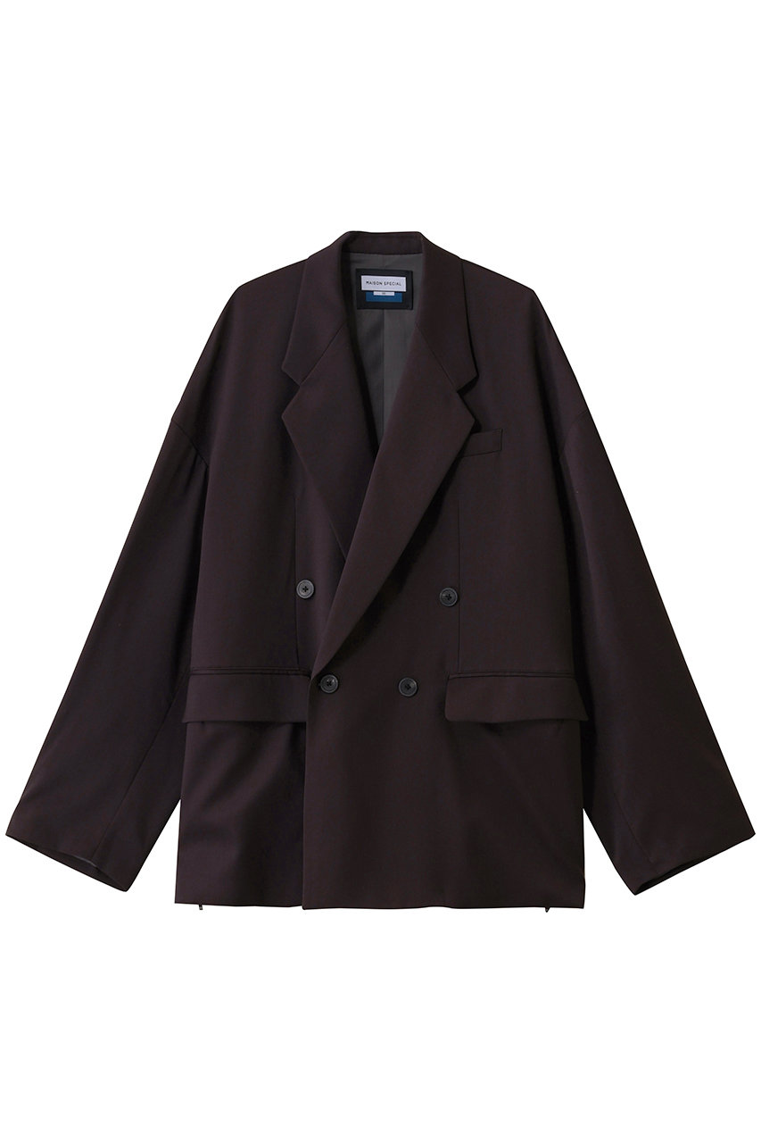 メゾンスペシャル/MAISON SPECIALの【UNISEX】プライムオーバーテーラードＷジャケット(MLT1(マルチカラー)/11241111210)