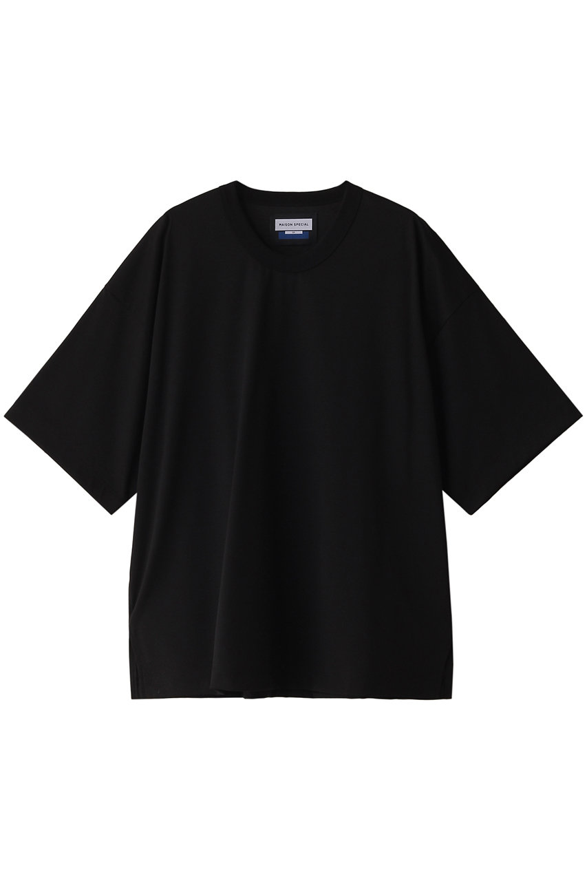 メゾンスペシャル/MAISON SPECIALの【UNISEX】スマッシングS/S Tシャツ(BLK(ブラック)/11241411321)