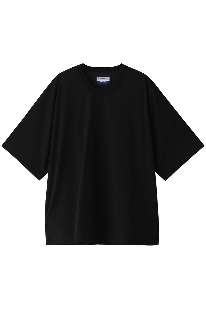 MAISON SPECIAL 【UNISEX】スマッシングS/S Tシャツ (BLK(ブラック), 2) メゾンスペシャル ELLE SHOP MAISON SPECIAL 【UNISEX】スマッシングS/S Tシャツ (BLK(ブラック), 2) メゾンスペシャル ELLE SHOP