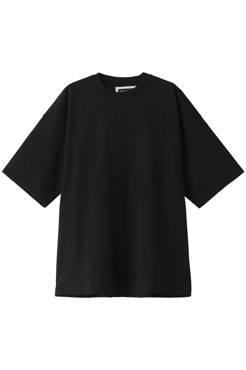 メゾンスペシャル/MAISON SPECIALの【UNISEX】ヘヴィーウェイトオーバーパックTシャツ(BLK(ブラック)/11241411201)