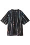 【UNISEX】アブストラクトプライムオーバークルーネックTシャツ メゾンスペシャル/MAISON SPECIAL D.BLK(ブラック)