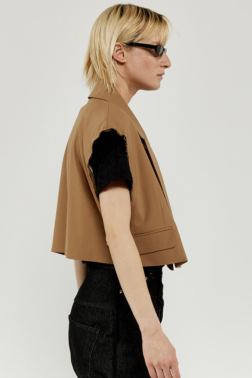 MAISON SPECIAL(メゾンスペシャル)｜Cut-off Short Gilet/カットオフ 