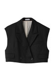 Cut-off Short Gilet/カットオフショートジレ