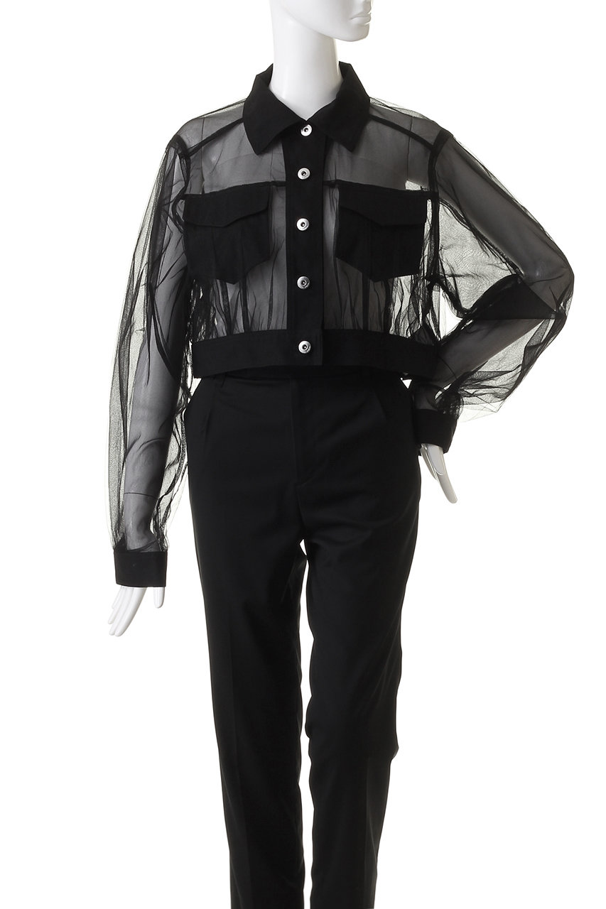 MAISON SPECIAL(メゾンスペシャル)｜Sheer Tulle Jacket/シアー 