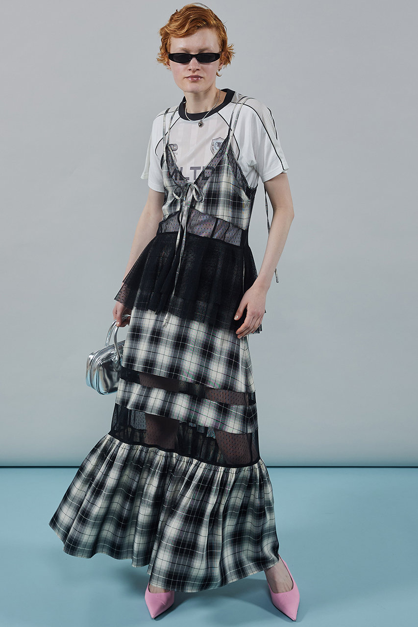 MAISON SPECIAL(メゾンスペシャル)｜【予約販売】Check Pattern Tulle ...