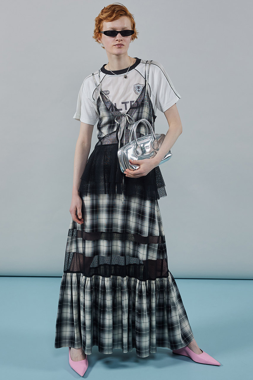 MAISON SPECIAL(メゾンスペシャル)｜【予約販売】Check Pattern Tulle 