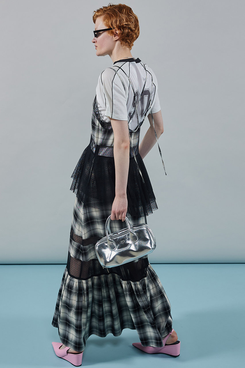 MAISON SPECIAL(メゾンスペシャル)｜Check Pattern Tulle One